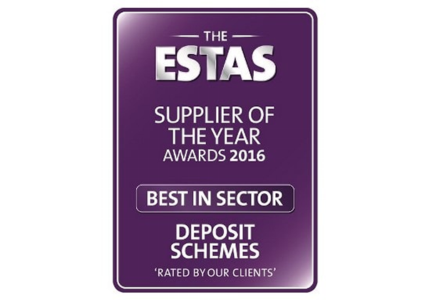 TDS Northern Ireland wins Best Deposit Scheme at The ESTAS 