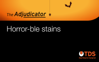 The Adjudicator: Horror-ble stains