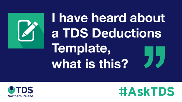 What Is The TDS Deductions Template? | TDS NI